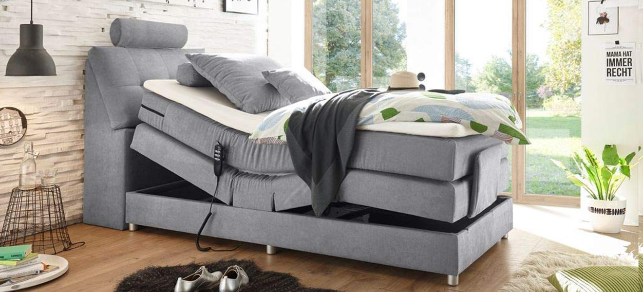 Boxspringbett mit Motor von Froschkönig24 Boxspringbett mit Motor von Froschkönig24
